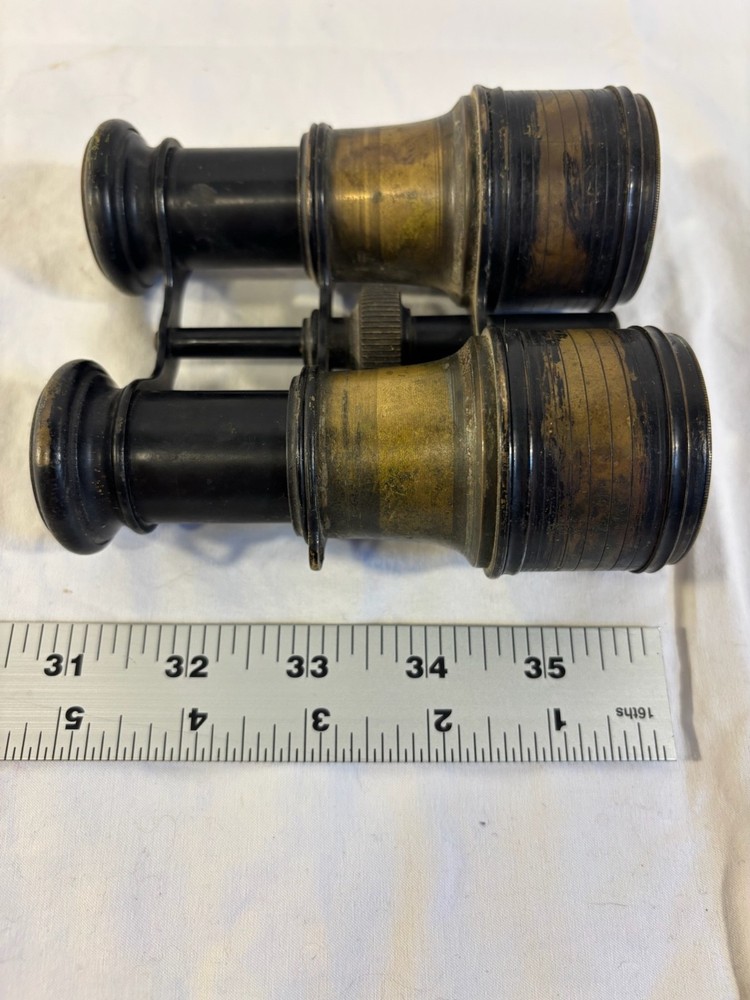 French Antique Binoculars Galilean UNTESTED