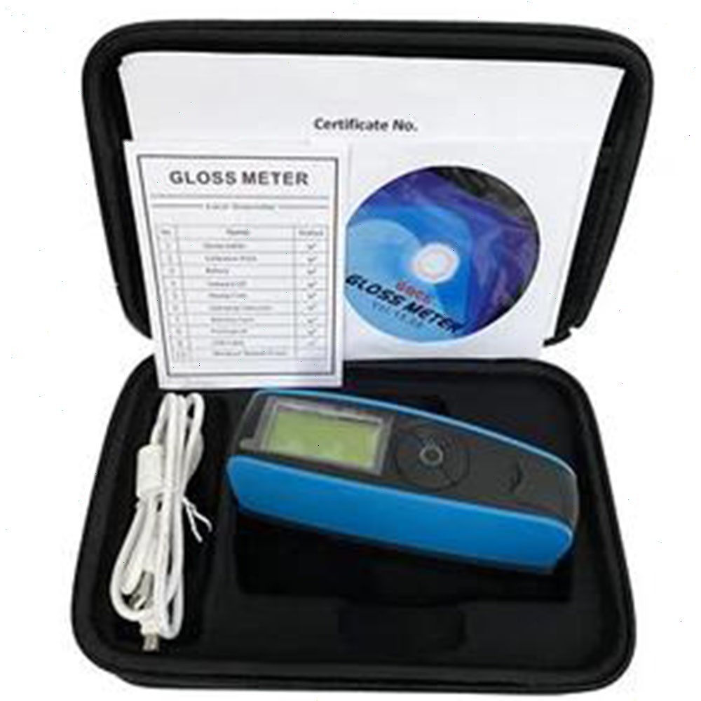 3 Angles Gloss Meter 20 60 85 Degree Gloss Meter with Automatic Calibration