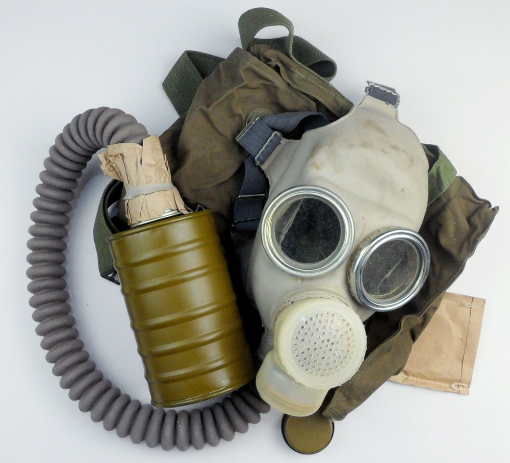 Surplus Chinese type 64 Mask with Bag
