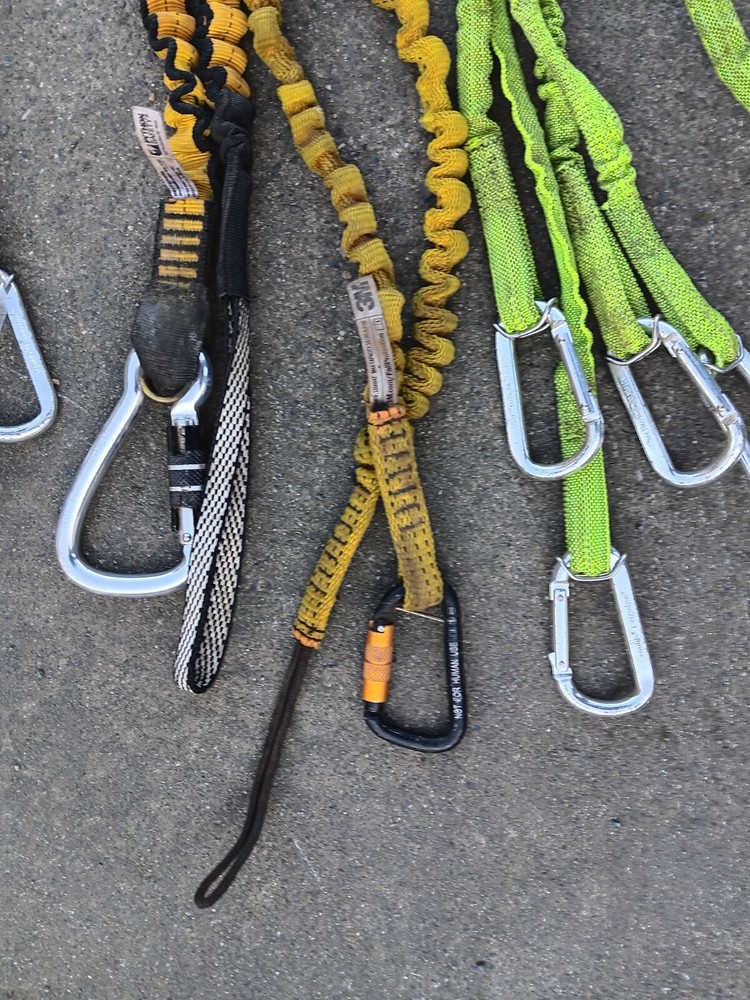 5x Lot Ergodyne Squids Tool Tether 1X 3m Tether (15lbs) 1X Python Saftey Tether