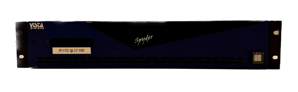 Vista Systems Spyder 204 Processing System