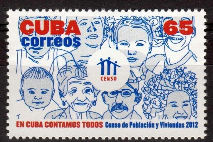 sCUBA  Sc# 5317  NATIONAL CENSUS government  2012  MNH