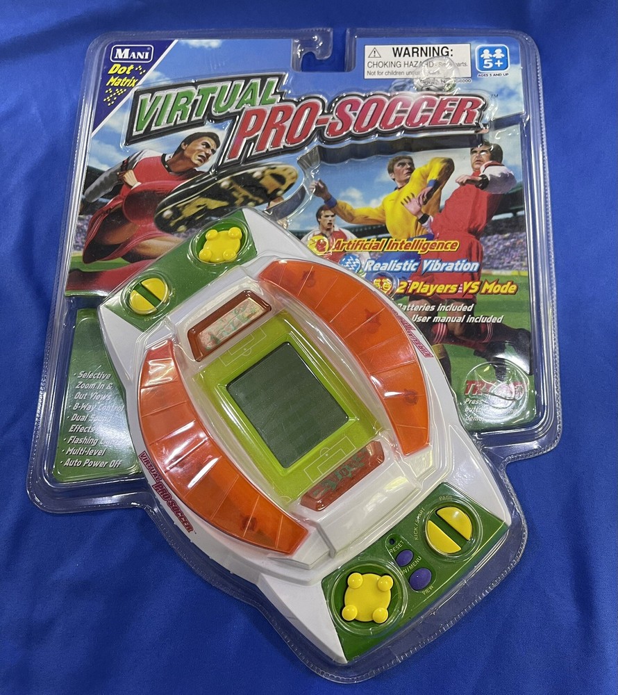 New Virtual Pro-Soccer Handheld Game Mani