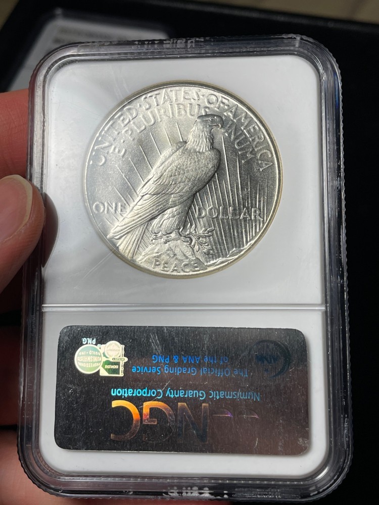 1926 NGC MS64 Peace Silver Dollar