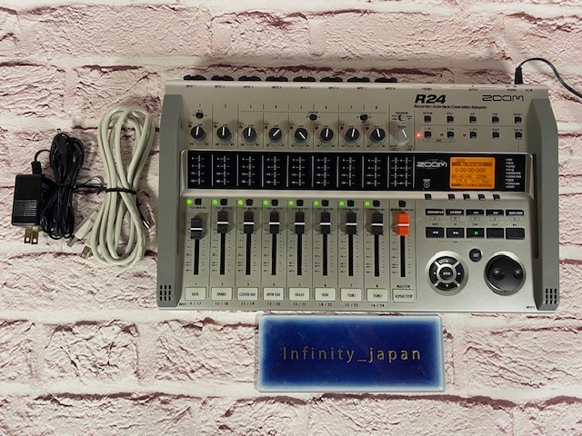 Zoom R24 Multi-track Recorder Controller Sampler Audio Interface fast ship