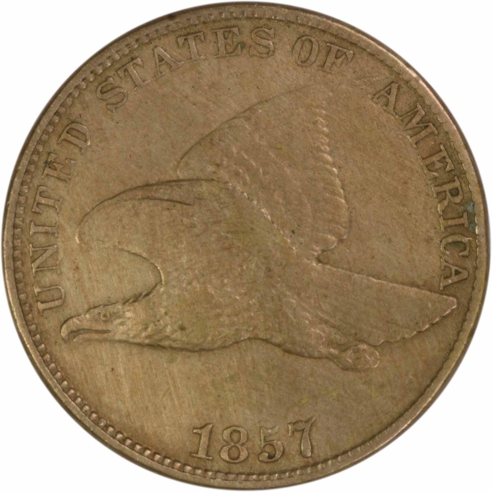 1857 Flying Eagle Cent EF Uncertified #1062