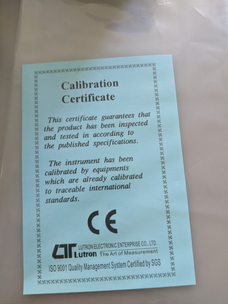 Differential Input Manometer OMEGA PM-9100HA. New Open Box