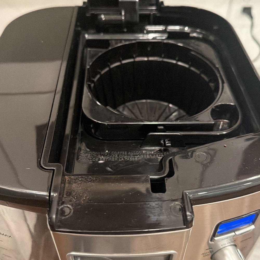 Cuisinart DCC-3000 Programmable Filter Coffee Machine 12 Cup Stainless Steel