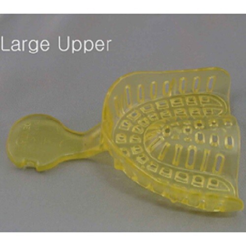 Perforated Disposable Impression Trays (Large Upper) - 12/bag _UL