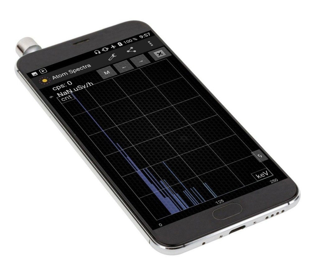 Dosimeter Spectrometer for Android/Radiometer/Geiger Counter/Radiation Detector