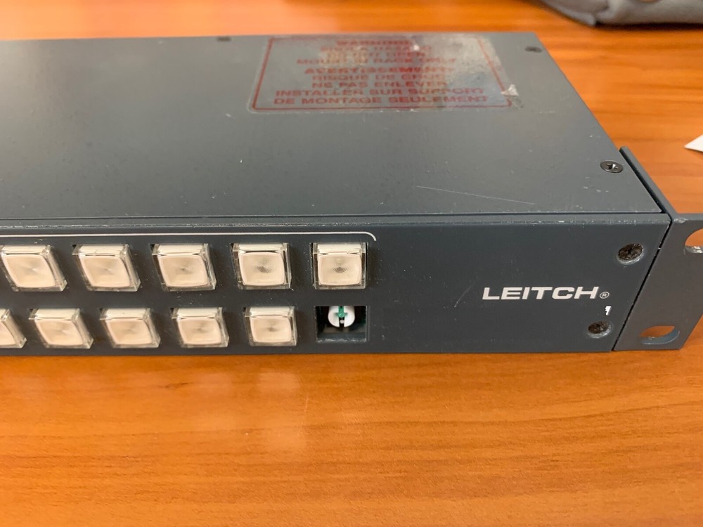 Leitch RCP-32x1P Remote Panel with Power Cord