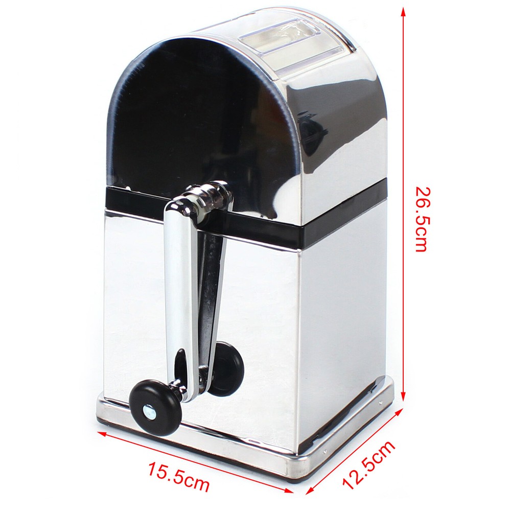 Stainless Steel Ice Crusher Machine – Versatile Crushed Ice Maker