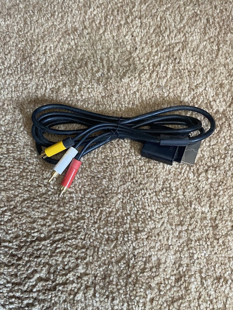 Miscellaneous Cable lot- Xbox 360 Composite AV Cable, Computer, Etc…..