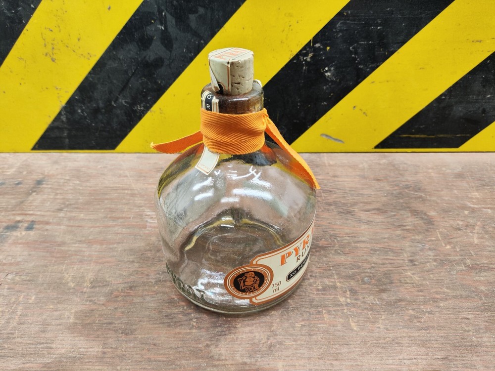 RARE Pyrat Rum XO Reserve -Empty Bottle Limited stubby bottle