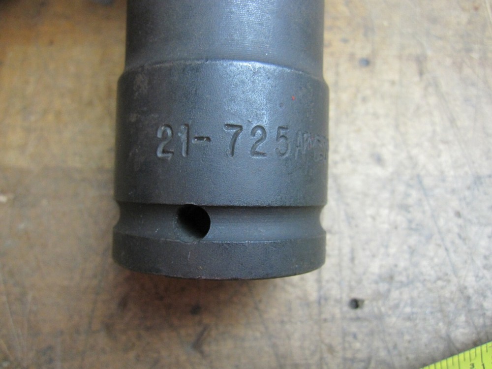 Armstrong 21-725 3/4" drive 1" impact hex bit socket