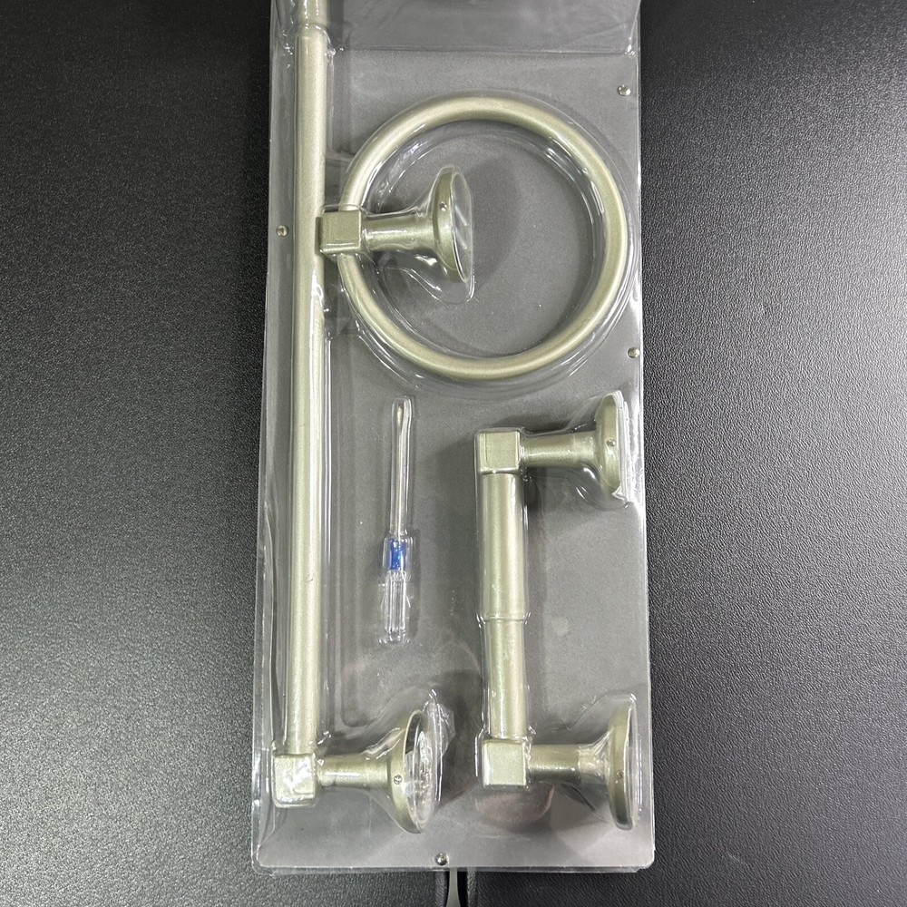 Fast Fit Bathroom Hardware 4pc ✅