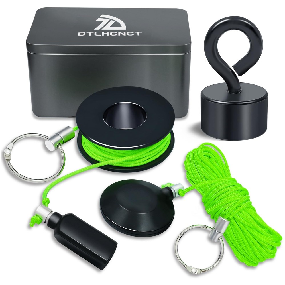DTLHCNCT Magnetic Wire Puller Kit - Wiremag Kit, Black