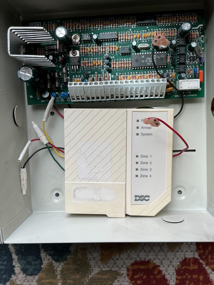 alarm control panels keypads