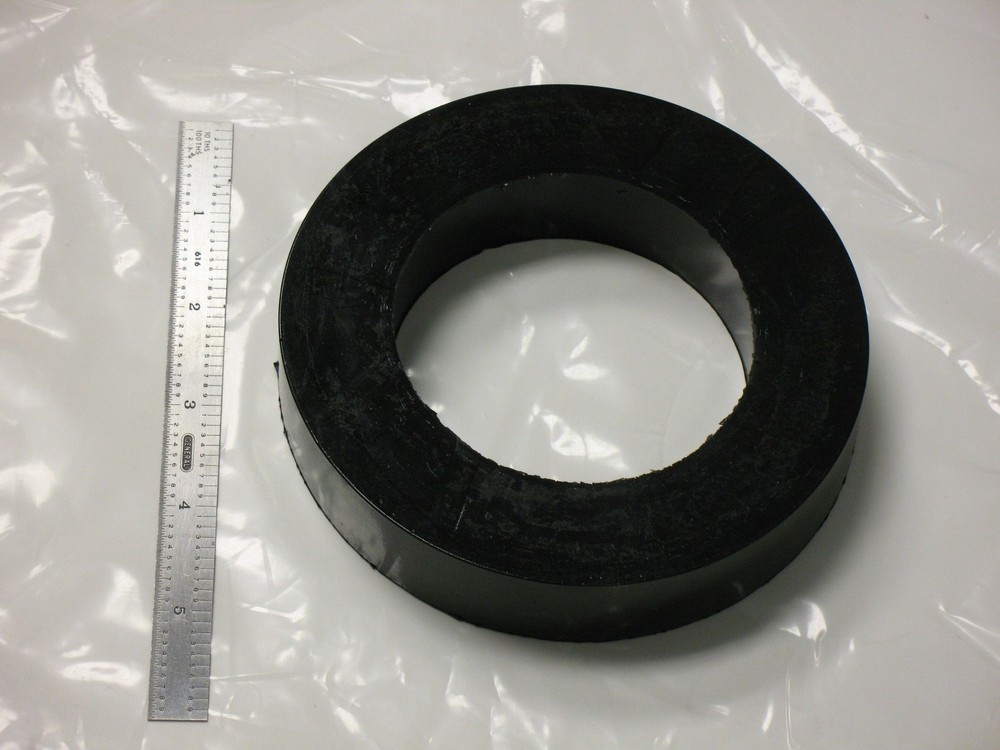 HUGE 5in Dia 1in Thick VIBRATION ISOLATION RING MATERIAL SORBOTHANE DISC POD