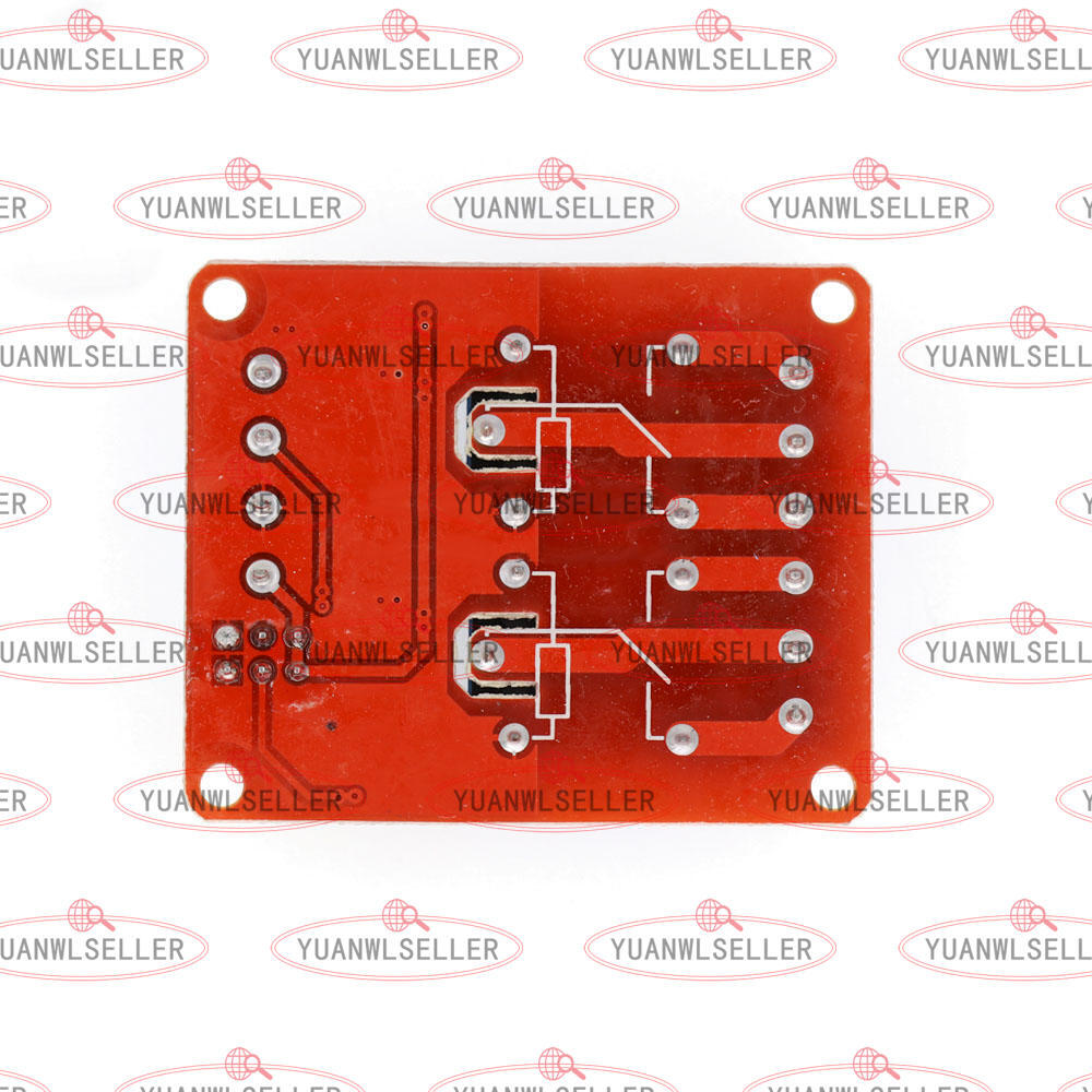 1PC NEW 2 Channel Optocoupler Relay Module DC 5V/12V/24V