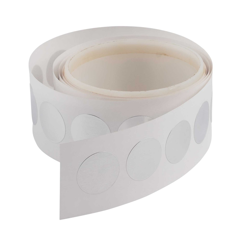 1000 x 25mm Aluminium Self Adhesive Foil Discs