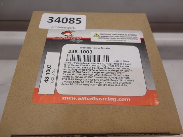 All Balls Air Filter - 248-1003 - #34085