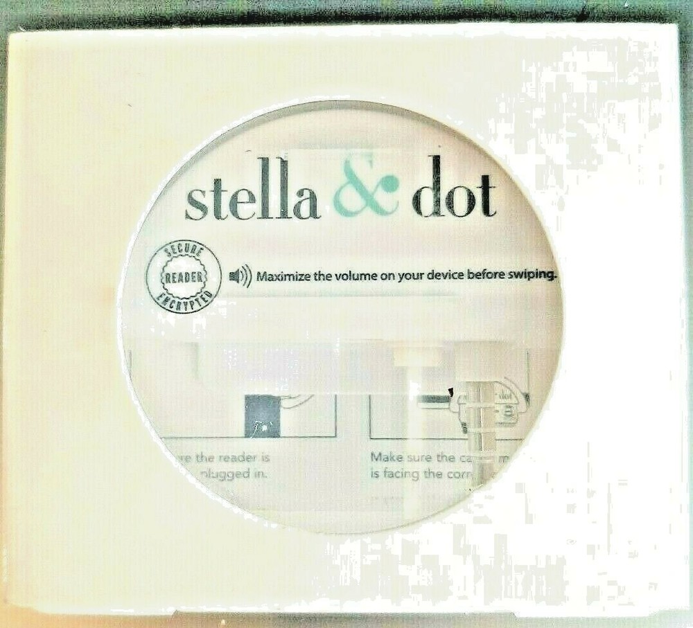 Stella & Dot Card Reader G4X Secure Encrypted Mobile for Tablet NEW CLEARANCE