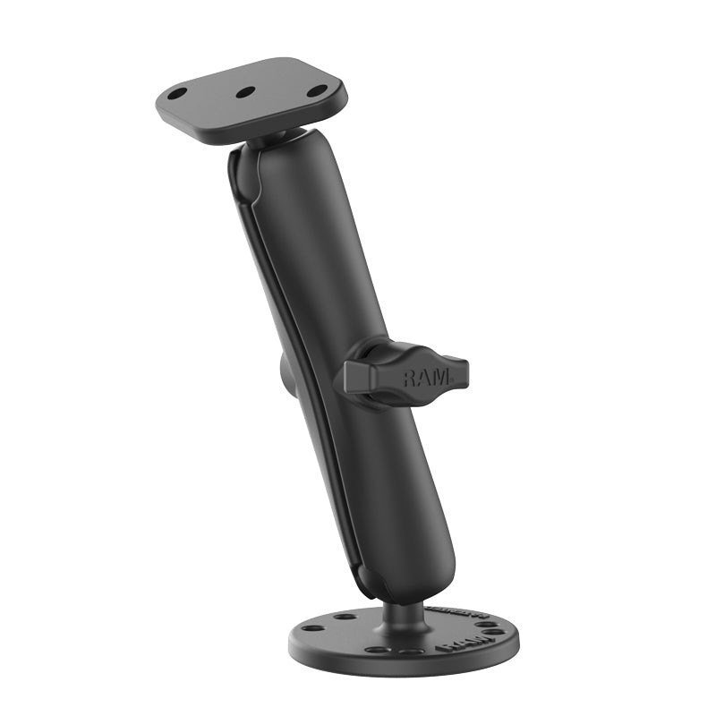 RAM-B-138U-C  RAM Double Ball Drill-Down Mount with Diamond...