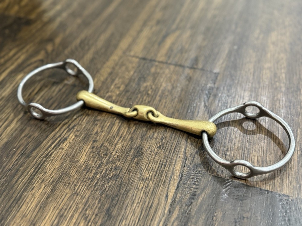 Neue Schule 3 Piece Loose Ring Gag Bit 5 1/2”