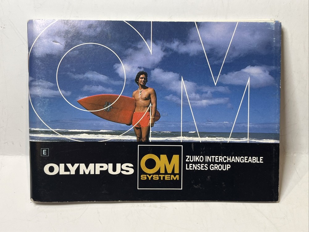 Olympus OM System - Zuiko Lenses Group Instructions Owners Users Manual