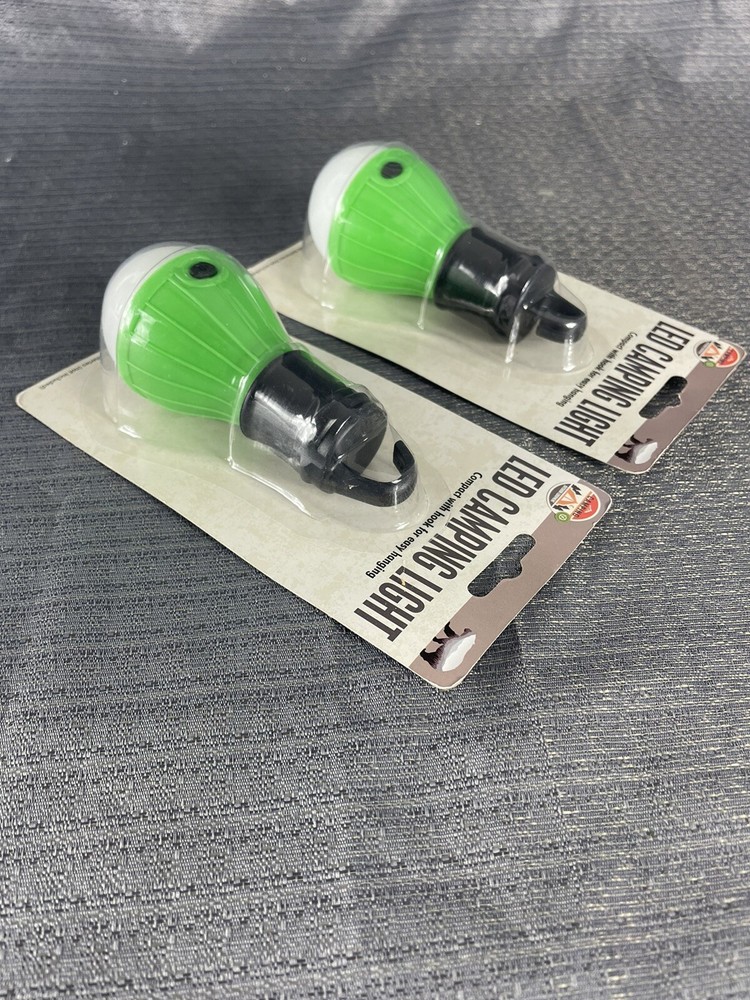 Set of 2 LED Hanging Camping Lights