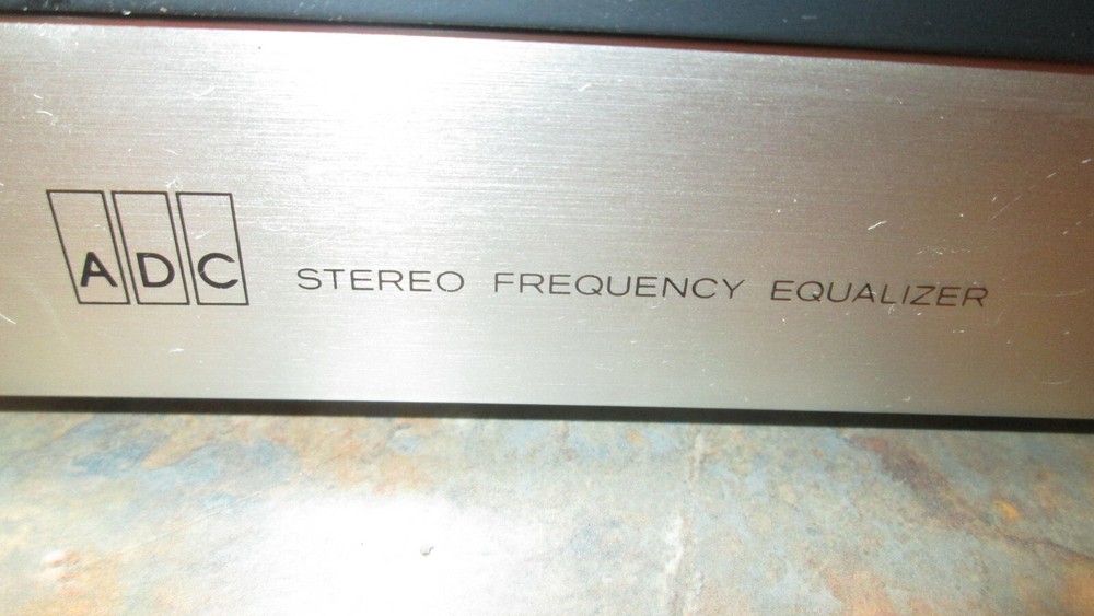 ADC STEREO FREQUENCY EQUALIZER Model: SS-1