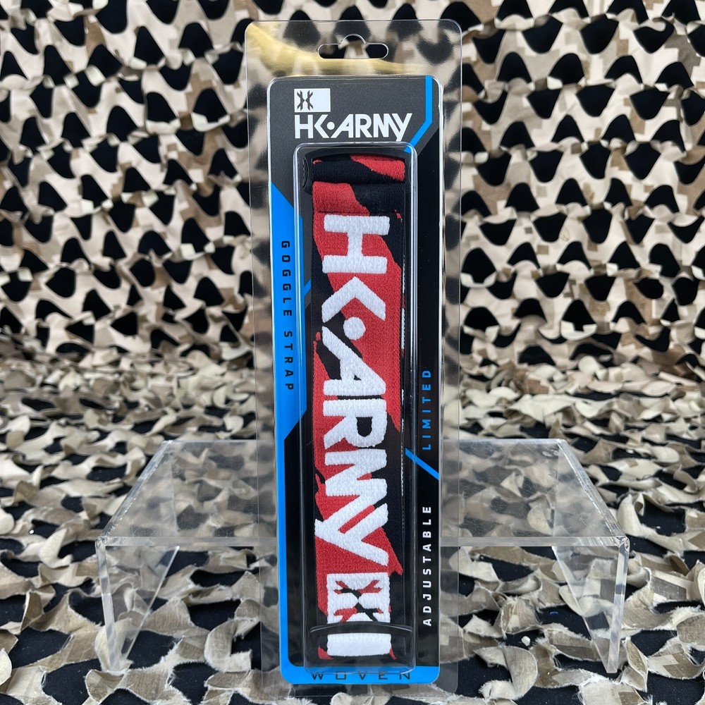 NEW HK Army Universal Goggle Strap - Havoc - Red