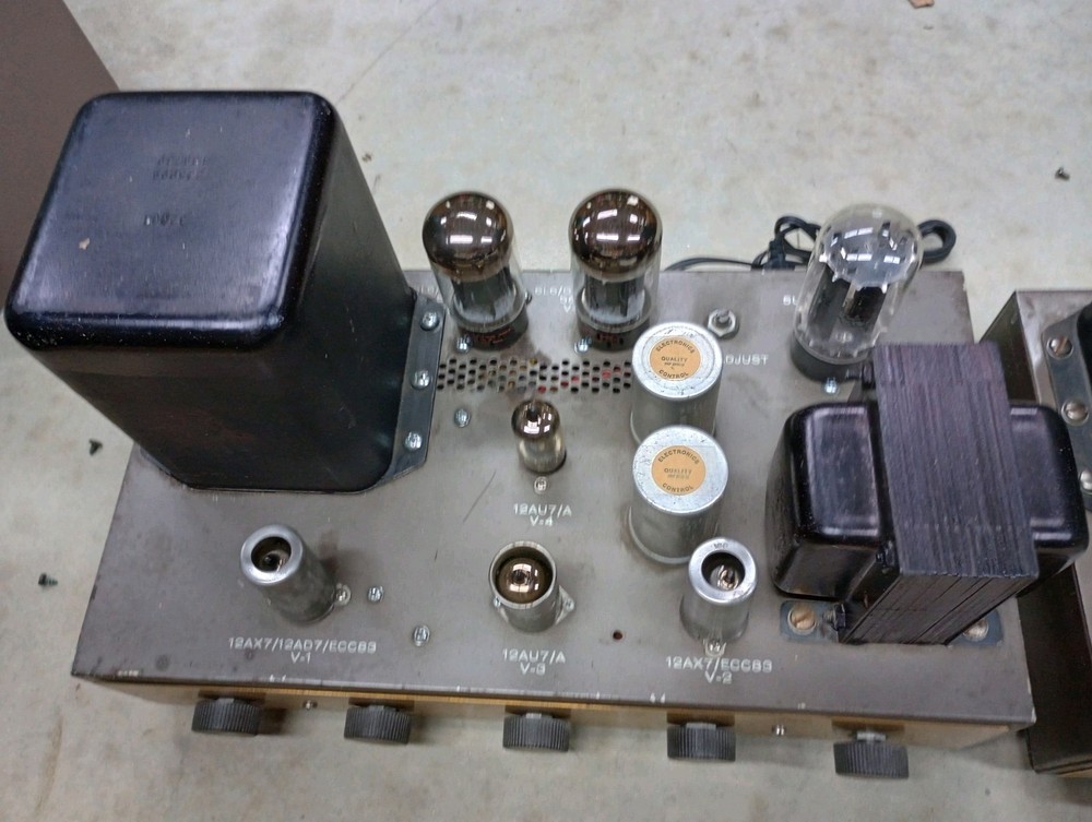 2 Eico HF20 Amplifiers -serviced Working