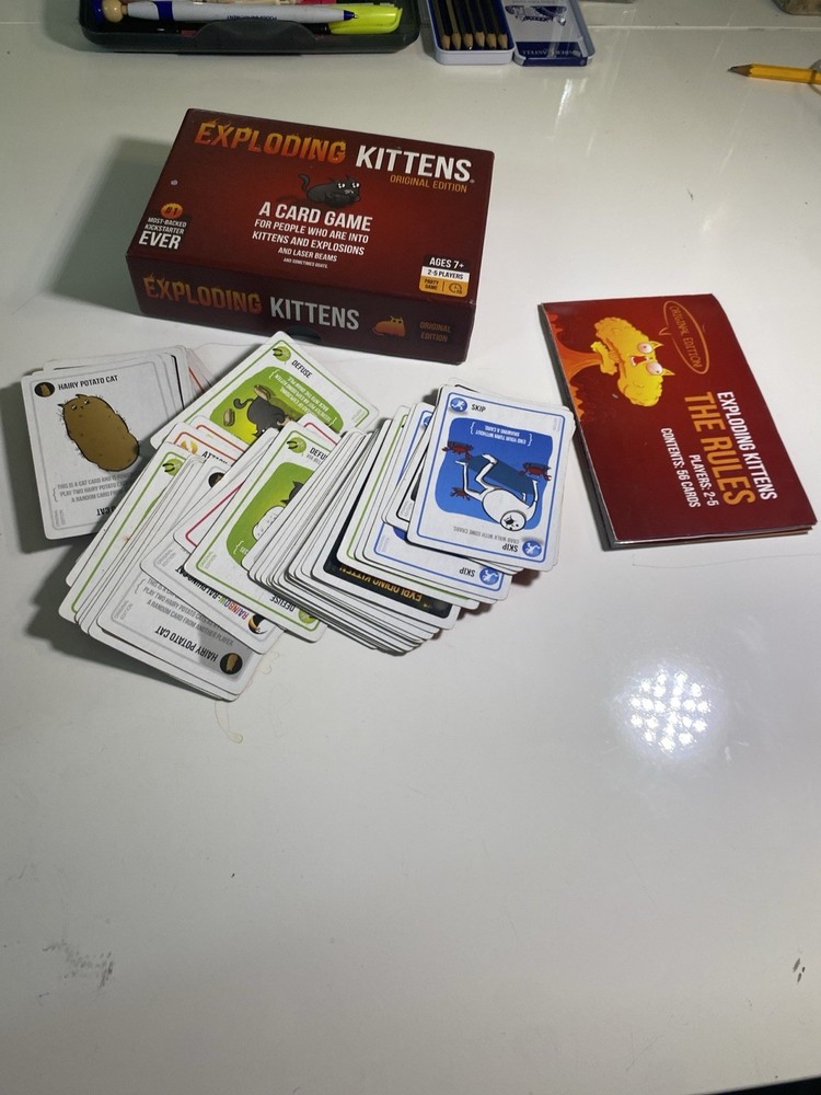 🔥 Exploding Kittens Bundle (3 Games) — COMPLETE ✅ Ready Today!