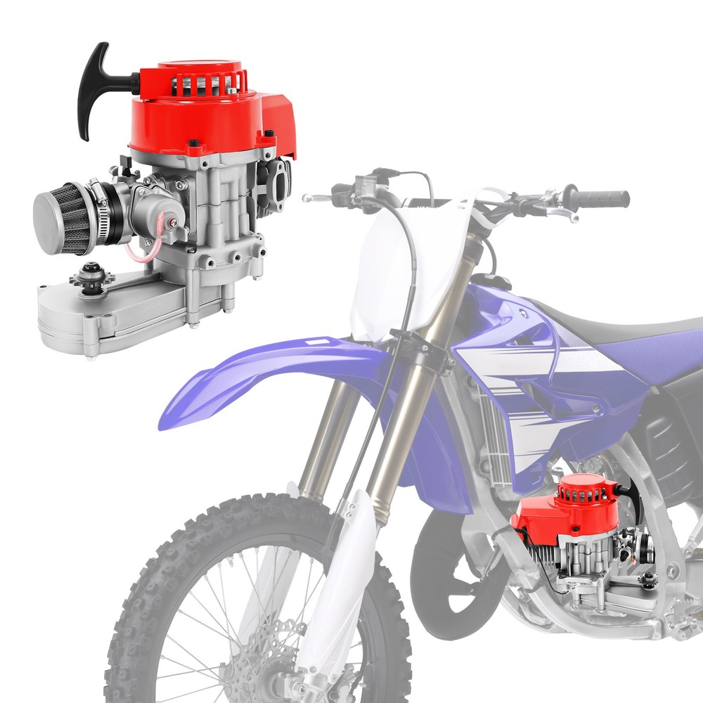 2 Stroke HP Racing Engine Motor 49cc Pocket/Quad/Dirt Bike Pull Start