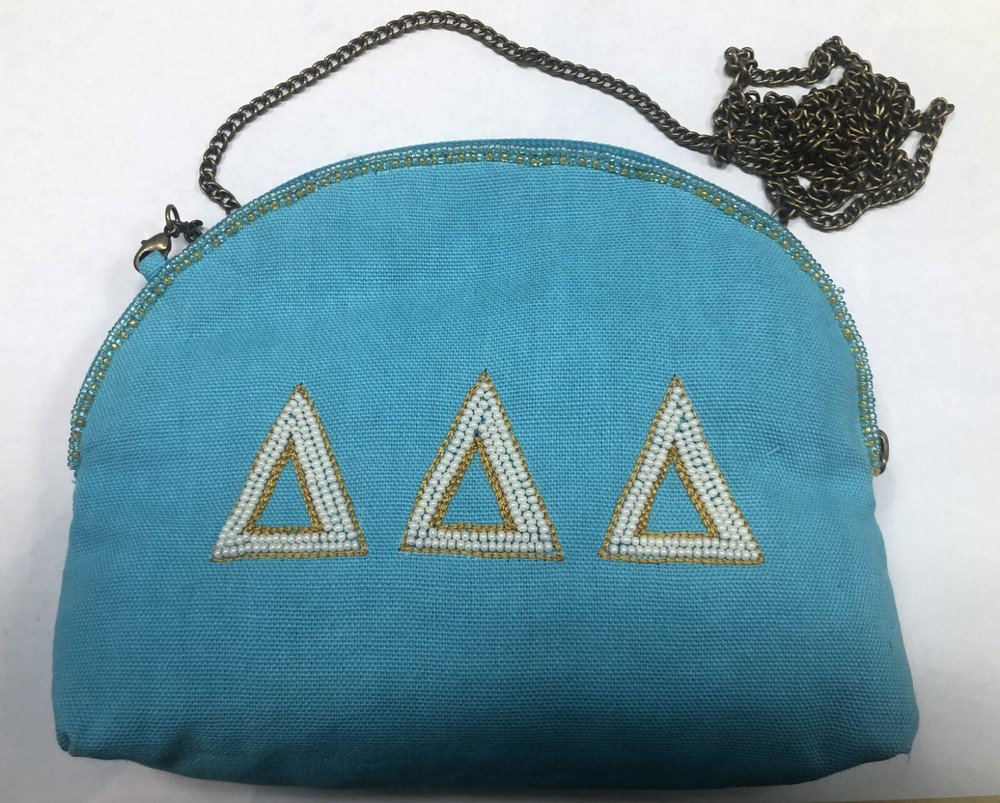 Delta Delta Delta cosmetic bag