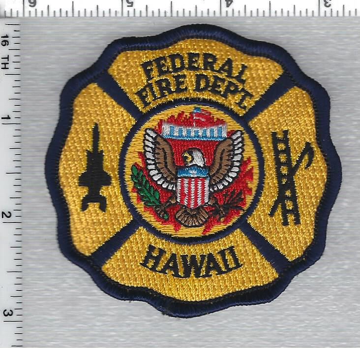 Federal Fire Department  (Hawaii)  Shoulder Patch