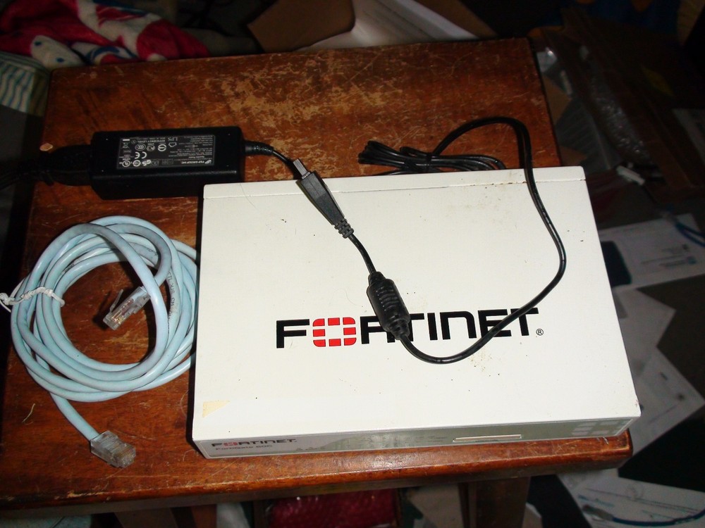 Fortinet FortiGate 60C Enterprise Network Security Firewall VPN w/ Power Supply