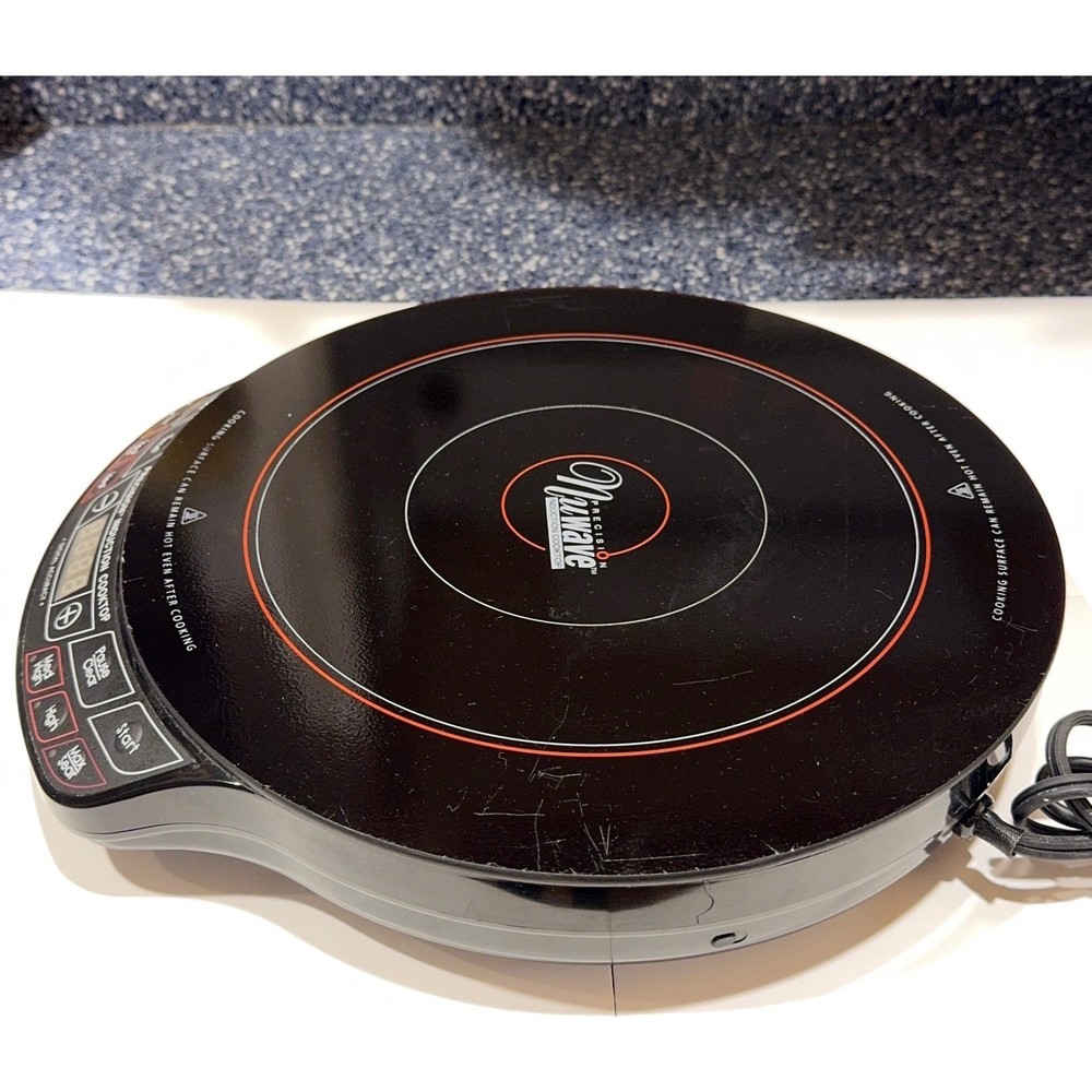 NuWave Portable Precision Induction Cooktop Model 30121 Black Tested Works