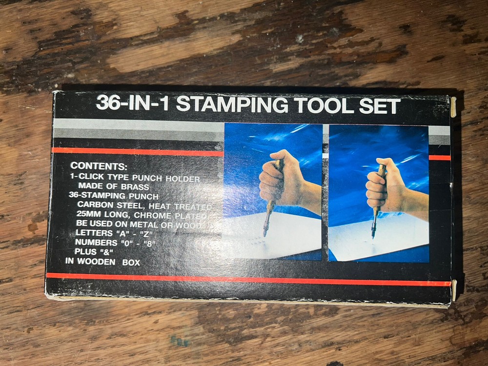 36-1 Stamping Tool Set