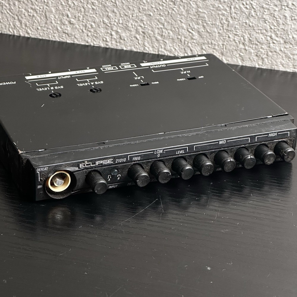 Eclipse Fujitsu Ten 21010 Band EQ Equalizer Vintage