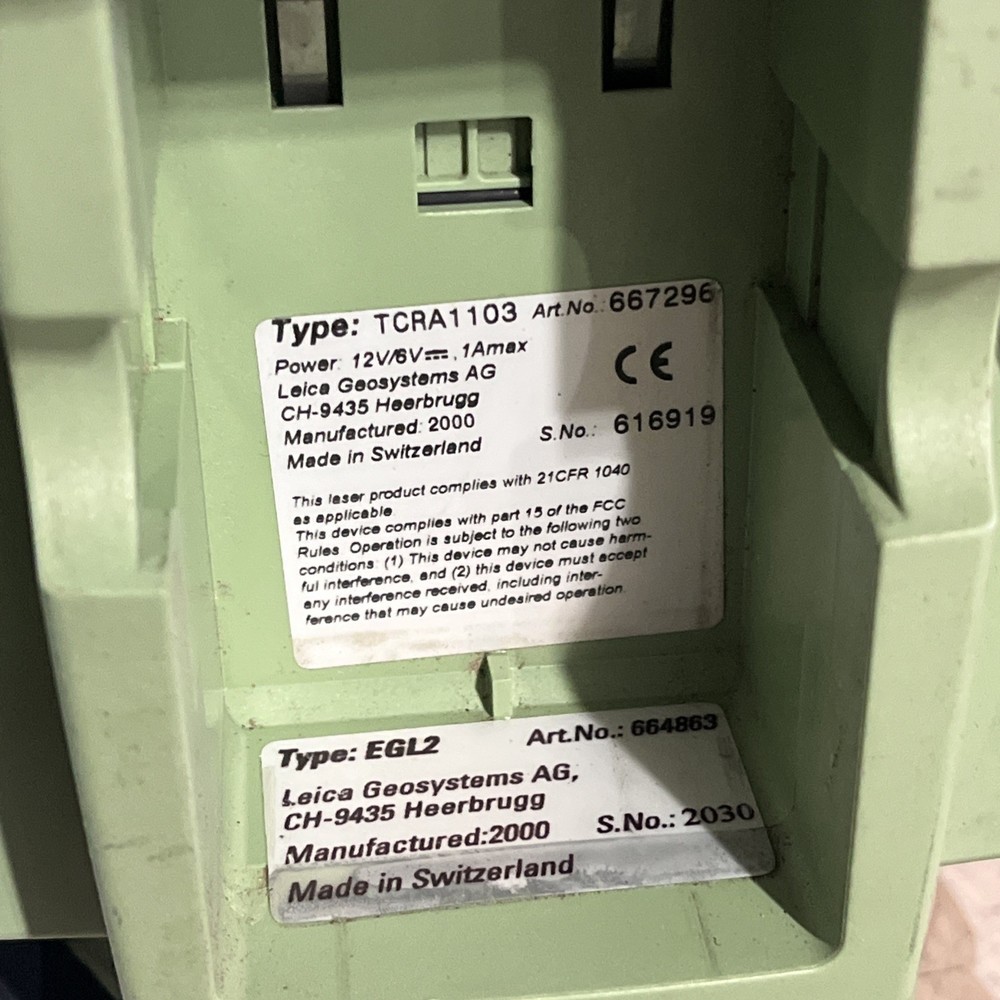 LIECA TCRA1103 TOTAL STATION