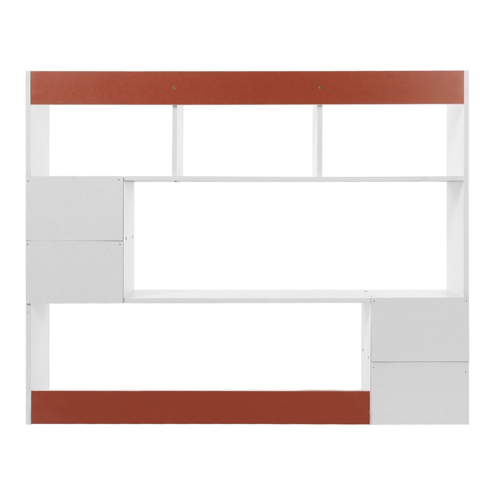 Desktop Organizer Office Storage Rack Self Desktop Rack Table Top Bookcase