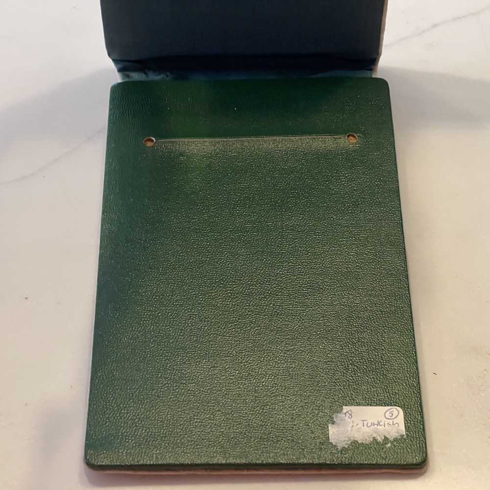 Note Pad Turkish Embroidered Cover Vintage