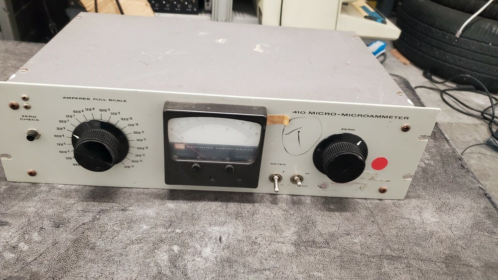 Keithley Instruments Model 410 Full Scale Micro-Microammeter Tested and Working