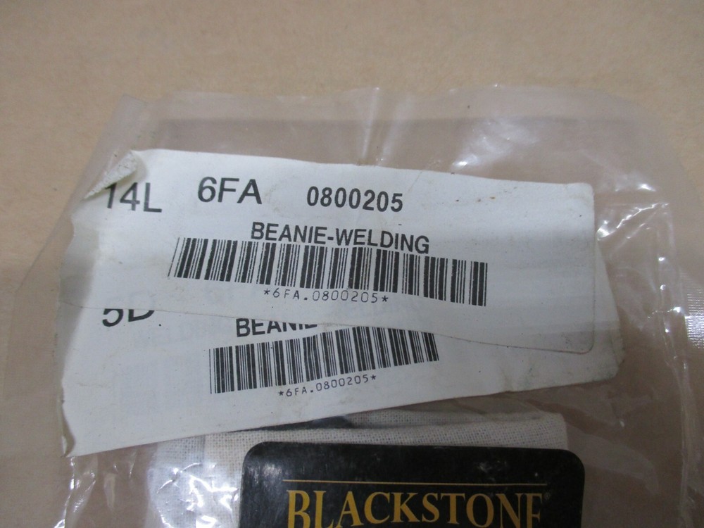 BLACKSTONE WELDING CAP 0800205 NEW
