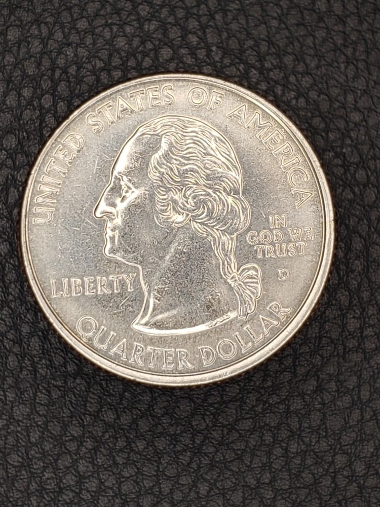 2007-D Washington Statehood Quarter circulated AU+