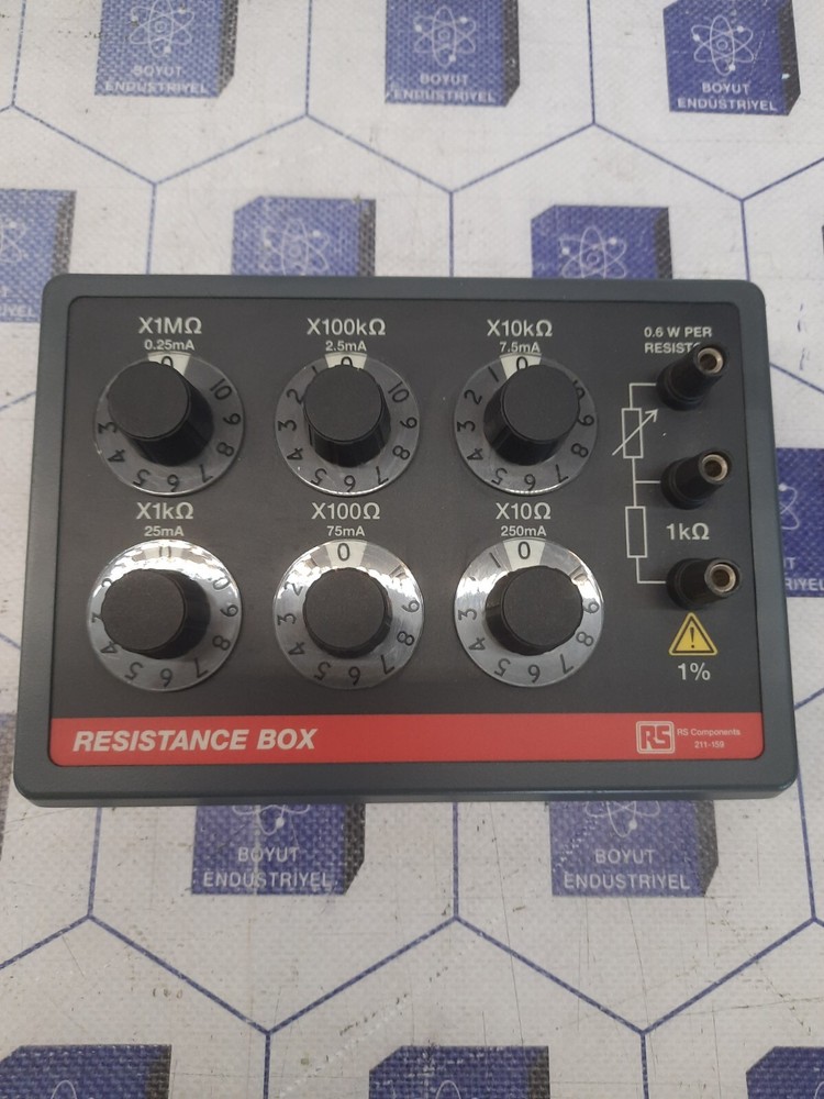 RS Components 211-159 Resistance Box