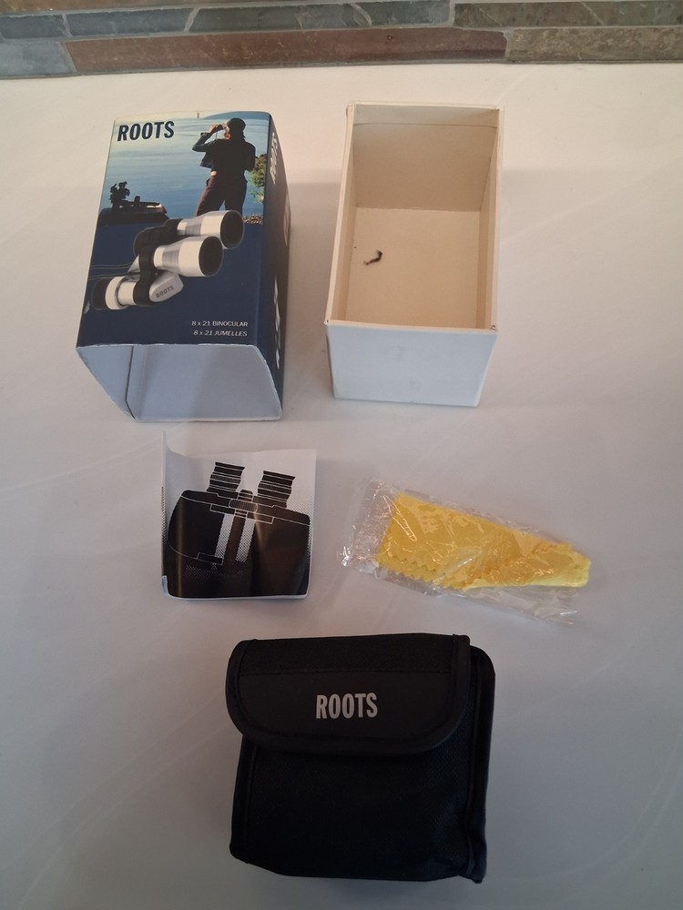 ROOTS EQUIPMENT RE206 Mini Compact 8x21 Binoculars